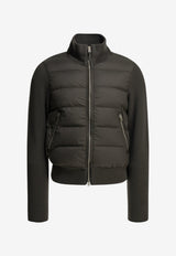 Tom Ford High-Neck Short Down Jacket Gray KZY010YMW097TCQ_86e2f685-8213-4880-9ea4-fbbbe31e6773