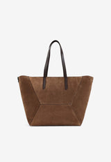 Medium Duo Suede Tote Bag