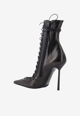 Le Silla Colette 120 Leather Ankle Boots Black 4249B100MBPPNEM377_NERO/NERO_70331455