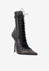 Le Silla Colette 120 Leather Ankle Boots Black 4249B100MBPPNEM377_NERO/NERO_70331455