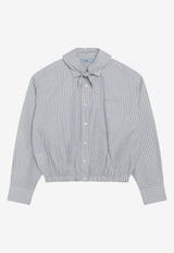 Prada Checked Buttoned Shirt Sand P484IXOOO6134/T_PRADA-F0TYG