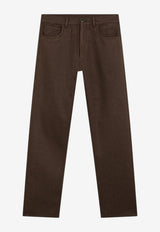 Prada Tailored Wool Pants Brown SPH576OOO6357/T_PRADA-F0192