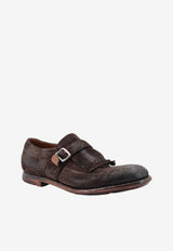 Church's Vintage Suede Shanghai Loafers Brown EOG0019PXF0AAD_BROWN_70331488