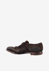 Church's Vintage Suede Shanghai Loafers Brown EOG0019PXF0AAD_BROWN_70331488