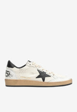 Golden Goose DB Ball Star Vintage Low-Top Sneakers White GWF00117F003771/T_GOLDE-10283