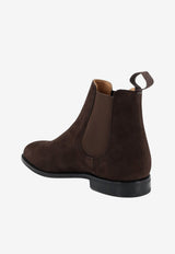 Church's Vintage Suede Ankle Boots Brown ETC3159CAF0AEV_EBONY_70331403