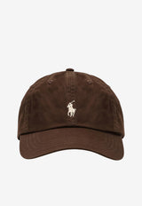 Polo Ralph Lauren Embroidered Polo Baseball Cap Brown 710667709058CO/T_POLOR-CB