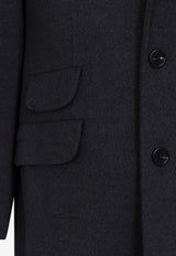 Double-Breasted Cashmere Coat