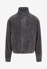 Blouson Suede Leather Jacket