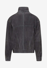 Blouson Suede Leather Jacket