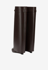 Givenchy Shark Pinch 90 Calf Leather Knee-High Boots Brown BE703XE1J7202_d5f2909f-9d07-48dc-b30d-6180f3c3c2d9