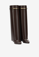 Givenchy Shark Pinch 90 Calf Leather Knee-High Boots Brown BE703XE1J7202_d5f2909f-9d07-48dc-b30d-6180f3c3c2d9