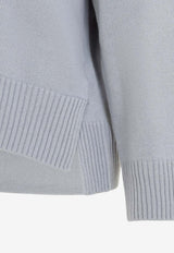 V-neck Wool-Blend Sweater