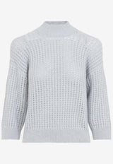 Rete Open-Knit Sweater