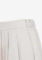 Midi Pleated Skirt