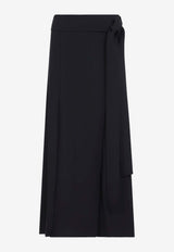 Mile Knife Pleated Skirt