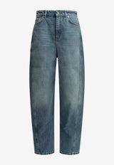 Givenchy Cocoon Wide-Leg Jeans Blue BW51AE518S452_842acfdf-4616-474e-a837-acc075e98ca2