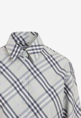 Signature Check Long-Sleeved Shirt