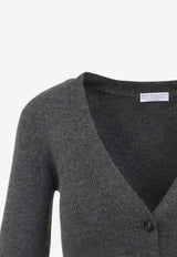 V-neck Cashmere Cardigan