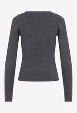 V-neck Cashmere Cardigan