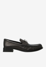 Roger Vivier Viv' Rangers Leather Loafers Black RVW82845640-91T-B999