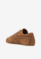 Dries Van Noten Contrast Panel Sneakers Brown 1317000126/T_DRVNO-712