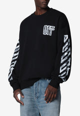 Off-White Motion Arrow Skate Sweatshirt Black OMBA054F26FLE007/T_OFFW-0001