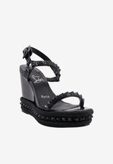 Christian Louboutin Pyra Clou 110 Leather Wedge Sandals Black 1260820B439_BLACK_70331604