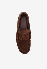 ALOHAS Aven Suede Loafers Brown S10121401Suede Brown_BROWN_70331614