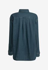 Polo Ralph Lauren Oversized Denim Shirt Blue 211B17146001LAPIA WASH_006798d8-f196-4783-9999-080831f84932