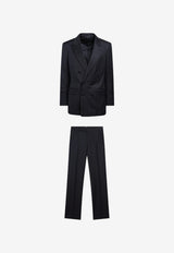 Tom Ford Double-Breasted Wool Suit Blue 2LNP01W0142/T_TOM-UCC