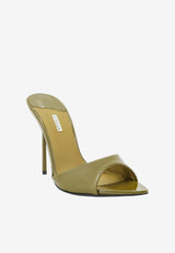Le Silla Bella 100 Patent Leather Sandals Green 6622C100BXPPGSM61A_JAEN_70331654
