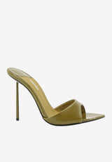 Le Silla Bella 100 Patent Leather Sandals Green 6622C100BXPPGSM61A_JAEN_70331654