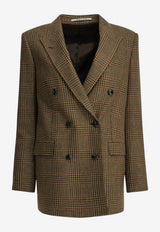Tagliatore Jasmine Prince of Wales Blazer Brown J-JASMINE10B440073M1364_31c4d370-6eb3-415a-95e8-9eb4d968f631