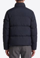Stone Island Crinkle Reps Down Jacket Navy L2S154100109-S0A23-V0029