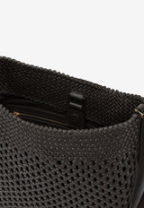 Ferragamo Small Smile Perforated Leather Hobo Bag Brown 0795511_dfca875a-6c5e-4f90-b7a2-a2a58c0f23f9