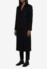 Tagliatore Caitlyn Double-Breasted Coat Black CCAITLYN-350001-N5051