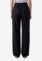 Max Mara Editto Wool Pants Black 2621136251600-10204-004