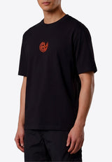 Stone Island Vertical Placement Print T-shirt Black L2S152100001-S0533-V0029