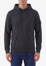 Stone Island Compass Patch Hooded Sweatshirt Gray L2S156100060-S0051-V0062
