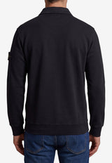 Stone Island Knitted Polo Sweater Blue L2S156100026-S0F53-V0020