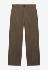 Prada Canvas Chino Pants Brown GEP2726287/T_PRADA-F0ADE