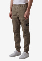 Stone Island Logo Patch Cargo Pants Green L2S153100033-S00L1-V015G