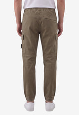 Stone Island Logo Patch Cargo Pants Green L2S153100033-S00L1-V015G