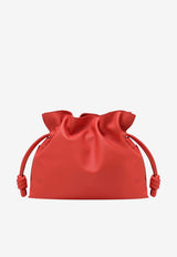 Loewe Medium Flamenco Leather Clutch Orange A411FC1XD4LE/T_LOEW-5557