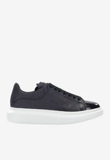 McQueen Oversize Leather Low-Top Sneakers Blue 553680WIAKR4008_918d2f63-00a8-4420-967b-ab1b360c7932