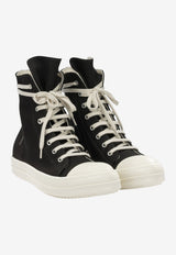 Rick Owens DRKSHDW Tower High-Top Sneakers Black DU02F6800DOEM89811_0f0d1a8a-5de2-48c0-b985-44c8d2f2a77e