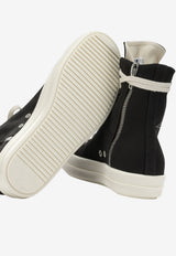 Rick Owens DRKSHDW Tower High-Top Sneakers Black DU02F6800DOEM89811_0f0d1a8a-5de2-48c0-b985-44c8d2f2a77e