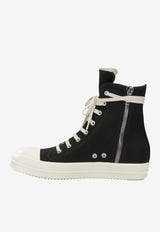 Rick Owens DRKSHDW Tower High-Top Sneakers Black DU02F6800DOEM89811_0f0d1a8a-5de2-48c0-b985-44c8d2f2a77e