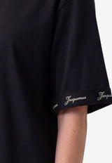 Jacquemus Rond Carré T-shirt Black TSW00588-AJ00254-990